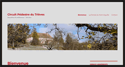 Desktop Screenshot of circuit-pedestre-du-trieves.com