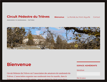 Tablet Screenshot of circuit-pedestre-du-trieves.com